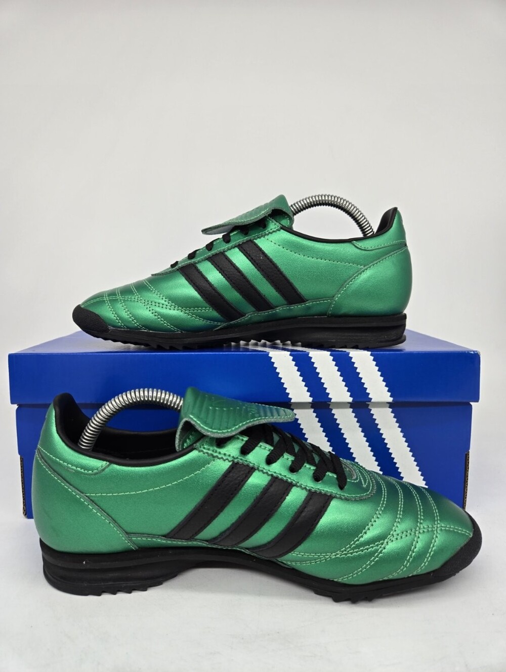 adidas Women's SL 72 LT OG JH7238 Semi Screaming Green Shoes Size 6 - Picture 4 of 8